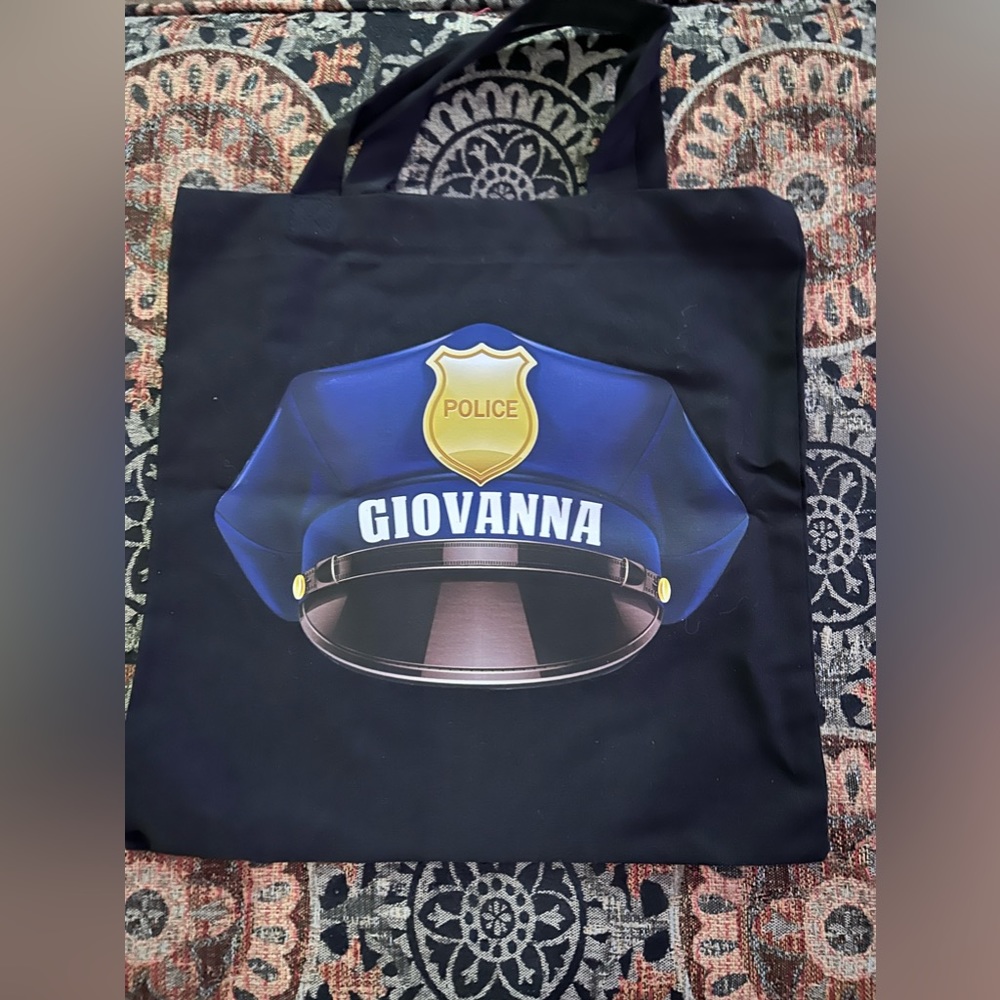 Halloween Police personalized bag